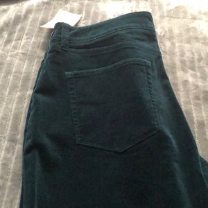 Velvet jeans